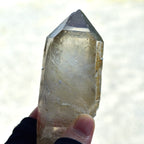ウラル・スモーキー・クォーツ　両剣水晶　キー　ロシア・ウラル山脈産　219g