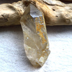 ウラル・スモーキー・クォーツ　両剣水晶　キー　ロシア・ウラル山脈産　219g