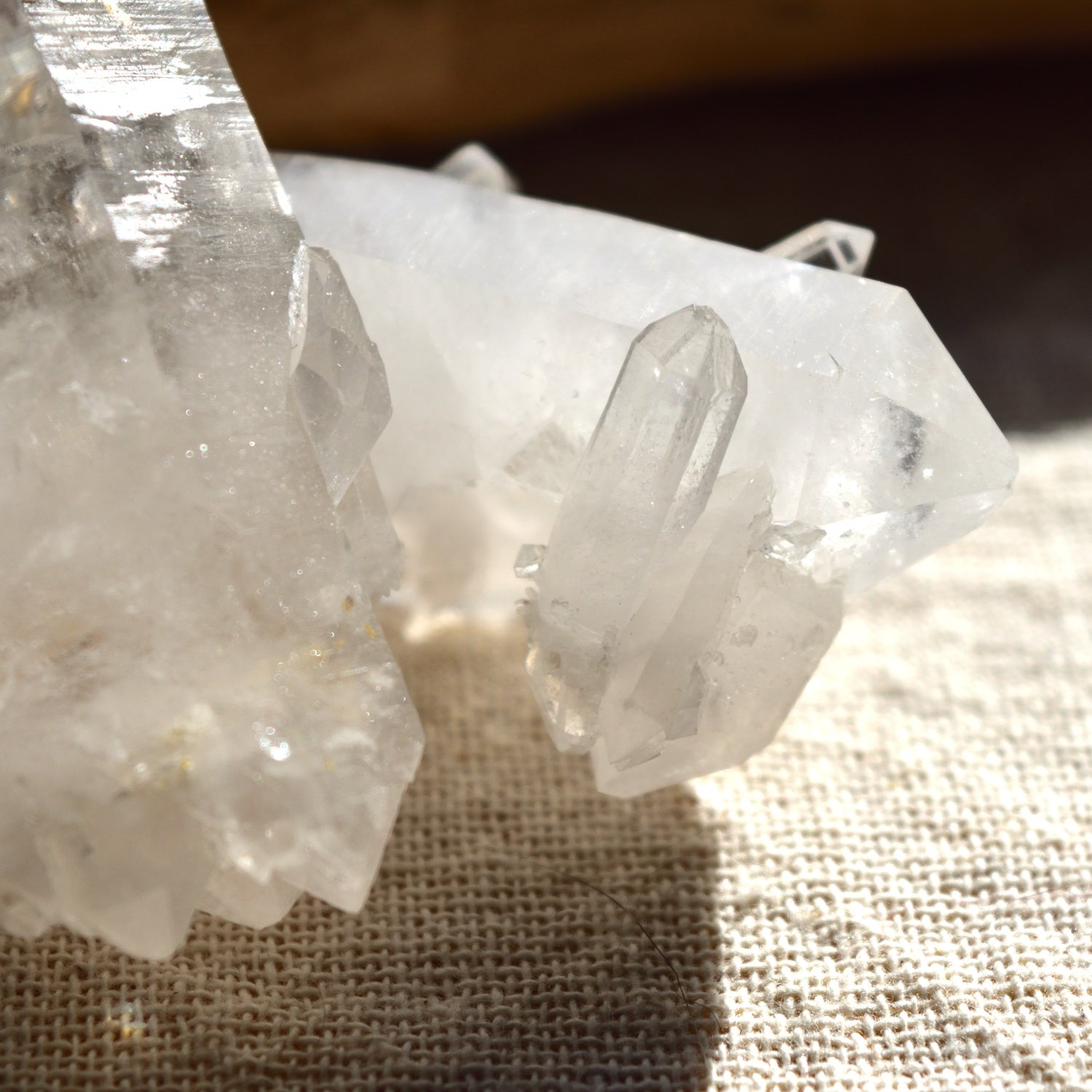 Arkansas Quartz "Twilight of Atlantis" - Double Terminated Crystal - Arkansas, USA - 154g Crystal Cluster