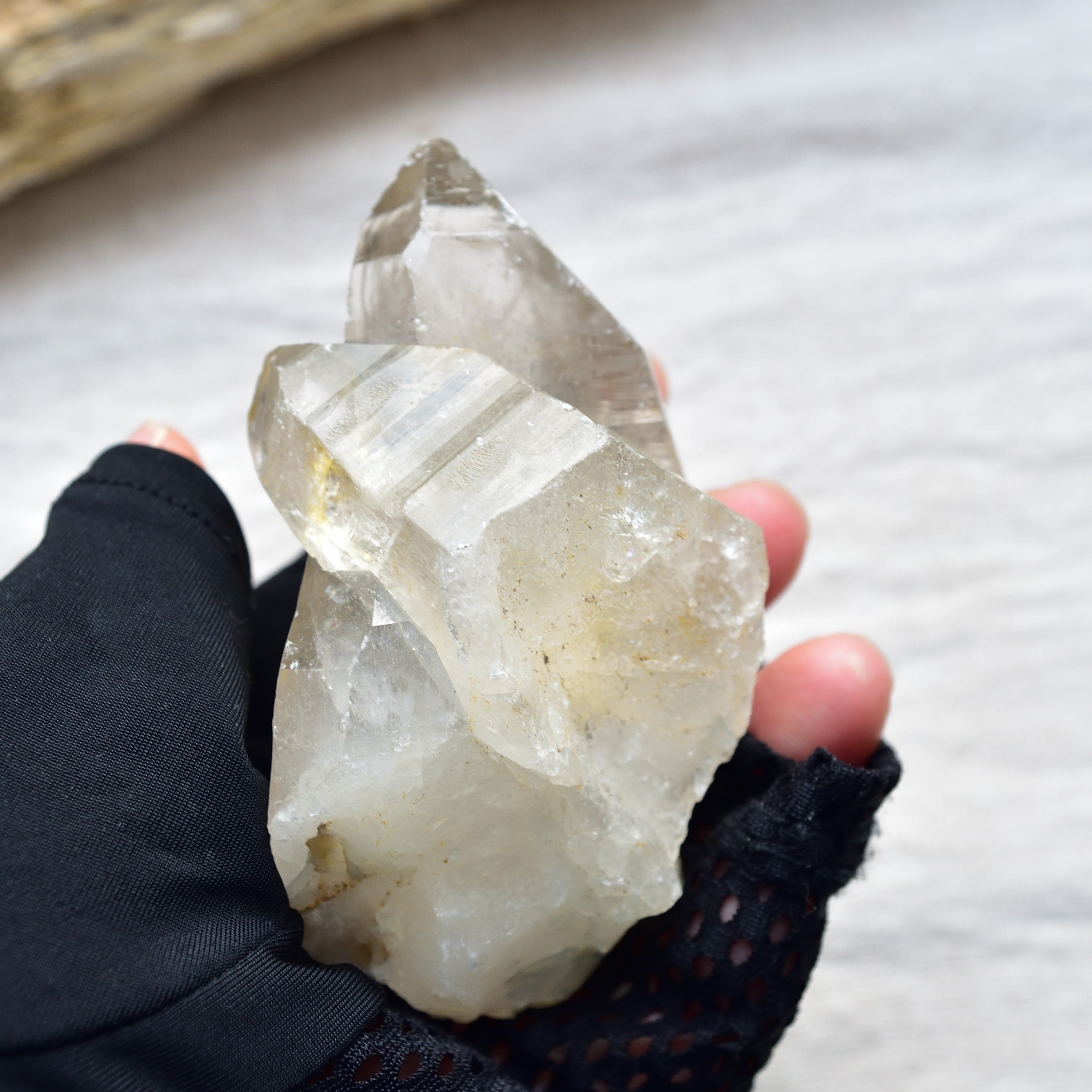 ロシアン・ウラル・レムリアン　Soul Crystal　レコードキーパー　イシス　ロシア・南ウラル産　154g