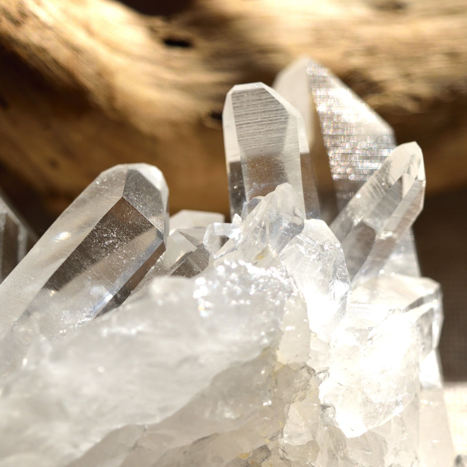 Arkansas Quartz, Atlantis Twilight, Record Keeper from Arkansas, USA, 210g/ Crystal Cluster