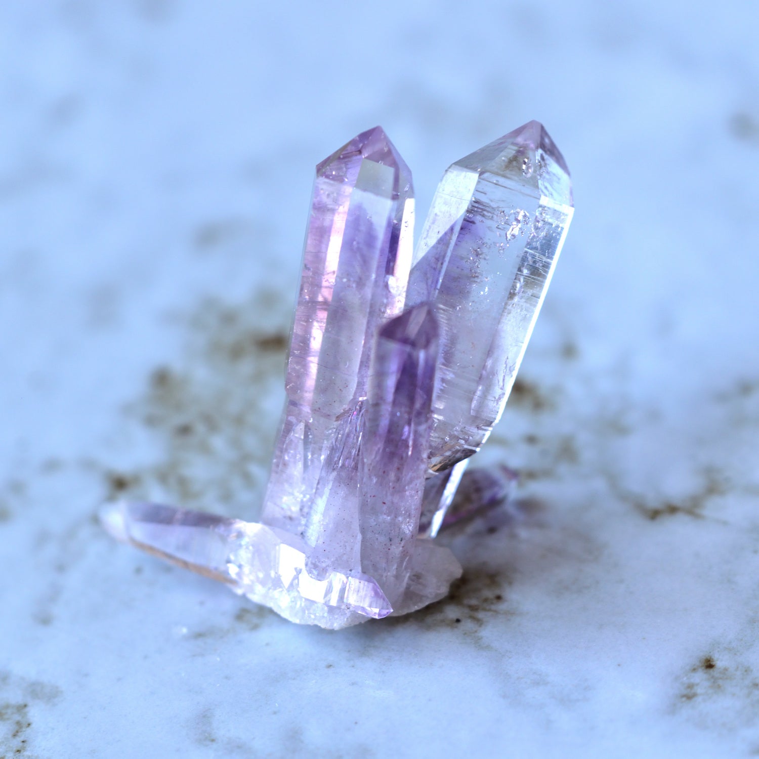 ベラクルス・アメジスト・クラスター　ファントム　陰陽ツイン　メキシコ・ベラクルス州産　11ｇ