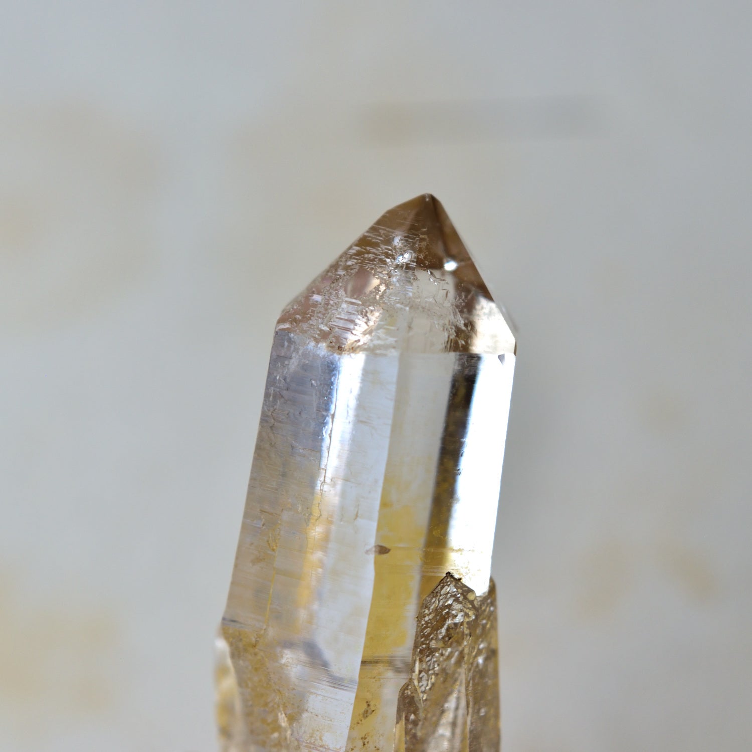 ヒマラヤ水晶　リモナイト・イン・クォーツ　ホルスの目　陰陽　貫入　パキスタン・スカルドゥ産　22g