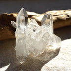 Arkansas Quartz, Atlantis Twilight, Record Keeper from Arkansas, USA, 210g/ Crystal Cluster