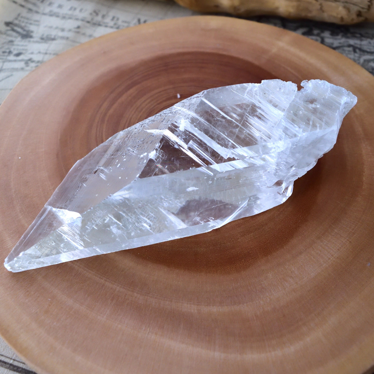Selenite - Glass of the Virgin Mary - Minas Gerais, Brazil - 683g