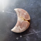 ピンクアメジスト・ムーン　Crescent Moon　ブラジル・リオグランデドスール州産　78ｇ