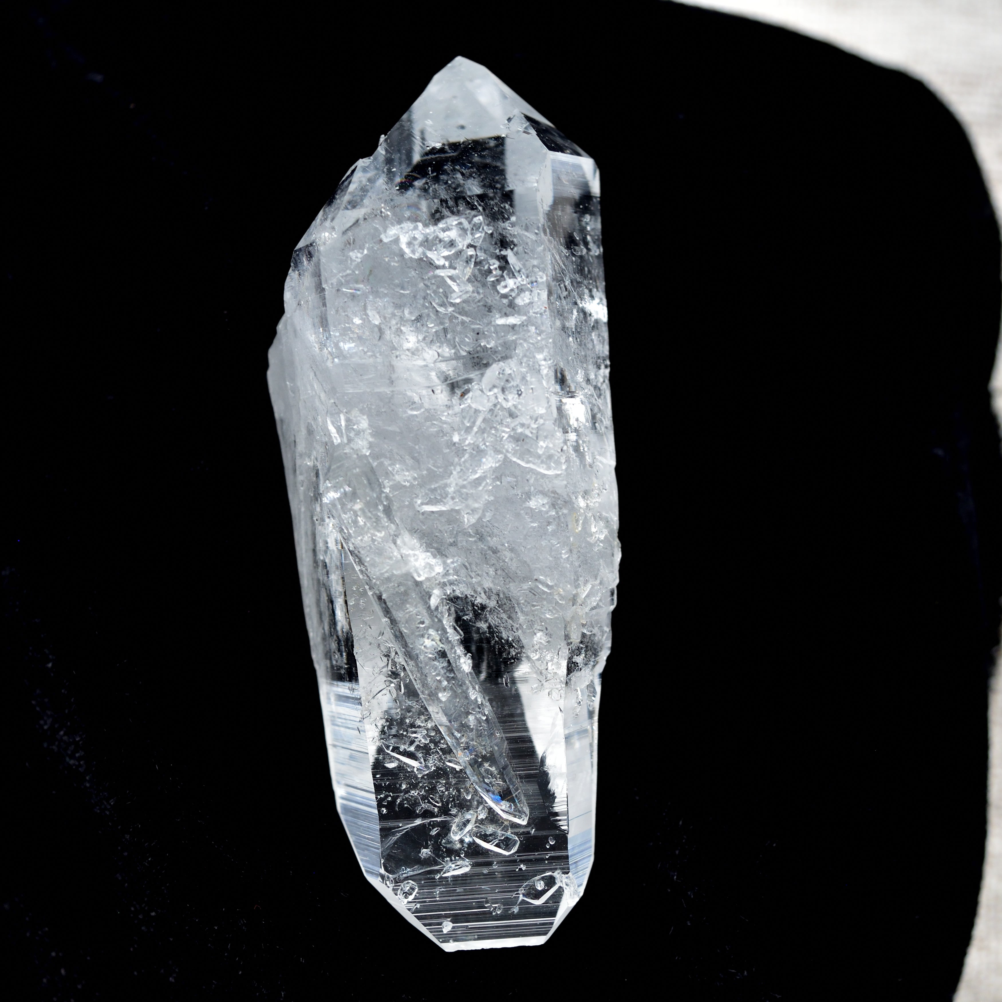 コロンビアン・レムリアン　両剣水晶　陰陽　レコードキーパー　コロンビア・サンタンデール産　54g