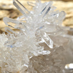 アーカンソー・クォーツ・クラスター　光のジェネレーター　両剣水晶　アメリカ・アーカンソー州産　150g
