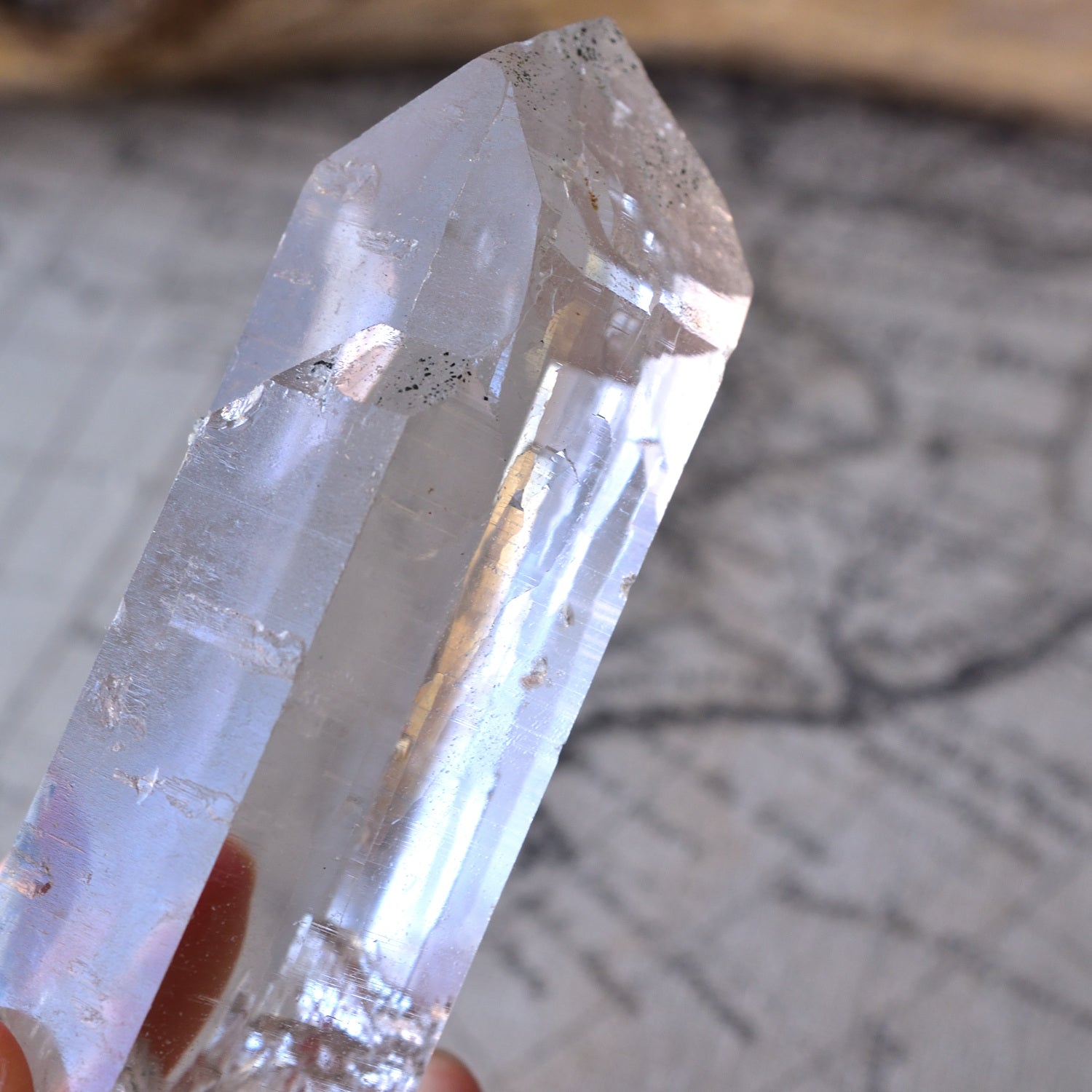 Himalayan Quartz - Chlorite - Dauphiné Twin - Cathedral - Trigonic - Record Keeper - Sacrifice - Skardu, Pakistan - 246g
