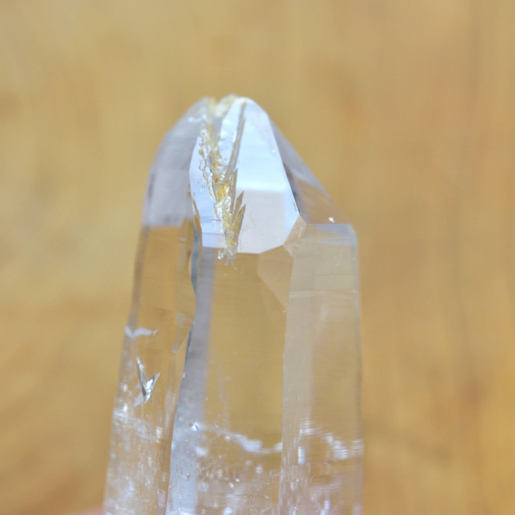 ヒマラヤ水晶　双晶の渦　インド・クル地区産　33ｇ