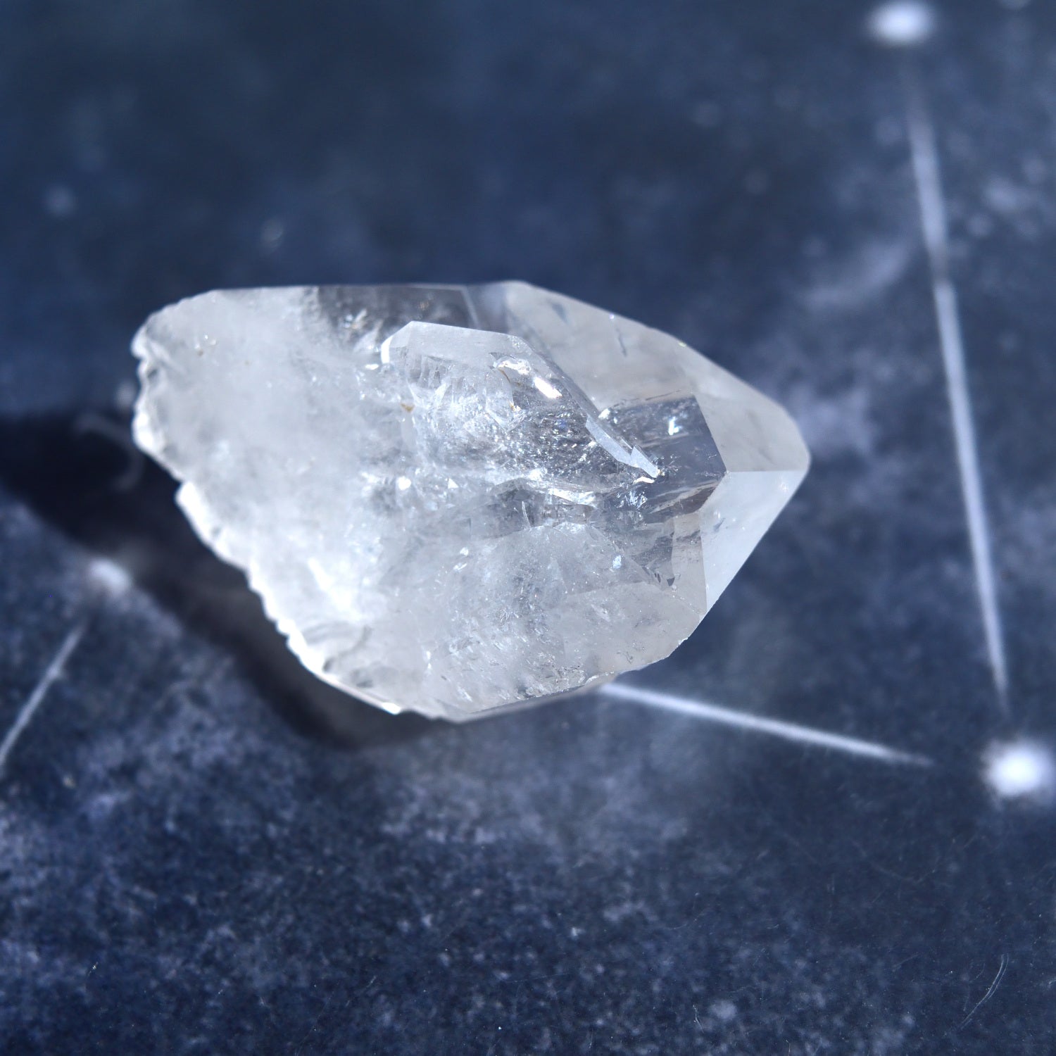 ゼカジソウザ・クォーツ　全面結晶水晶  レコードキーパー　Zeca de Souza　ブラジル・ミナスジェライス州産　33g