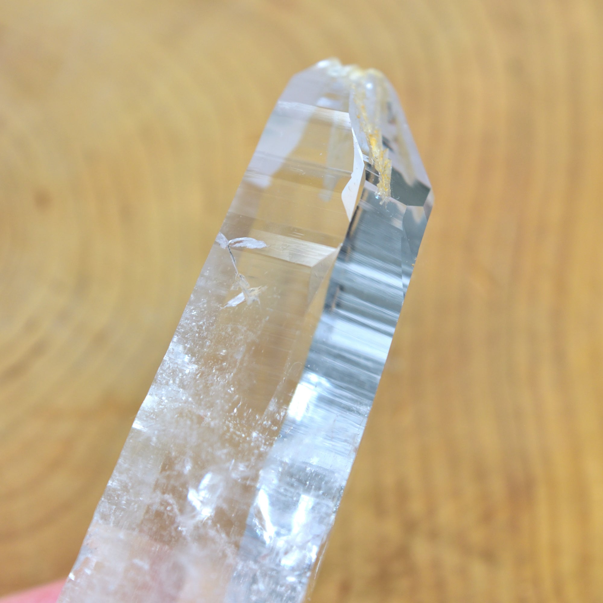 ヒマラヤ水晶　双晶の渦　インド・クル地区産　33ｇ