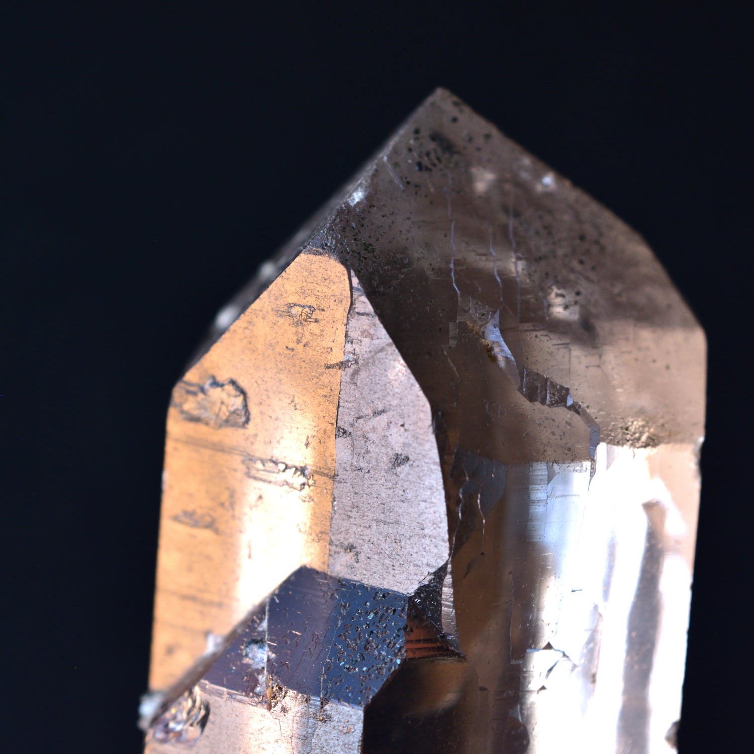 Himalayan Quartz - Chlorite - Dauphiné Twin - Cathedral - Trigonic - Record Keeper - Sacrifice - Skardu, Pakistan - 246g