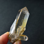 ヒマラヤ水晶　リモナイト・イン・クォーツ　ホルスの目　陰陽　貫入　パキスタン・スカルドゥ産　22g