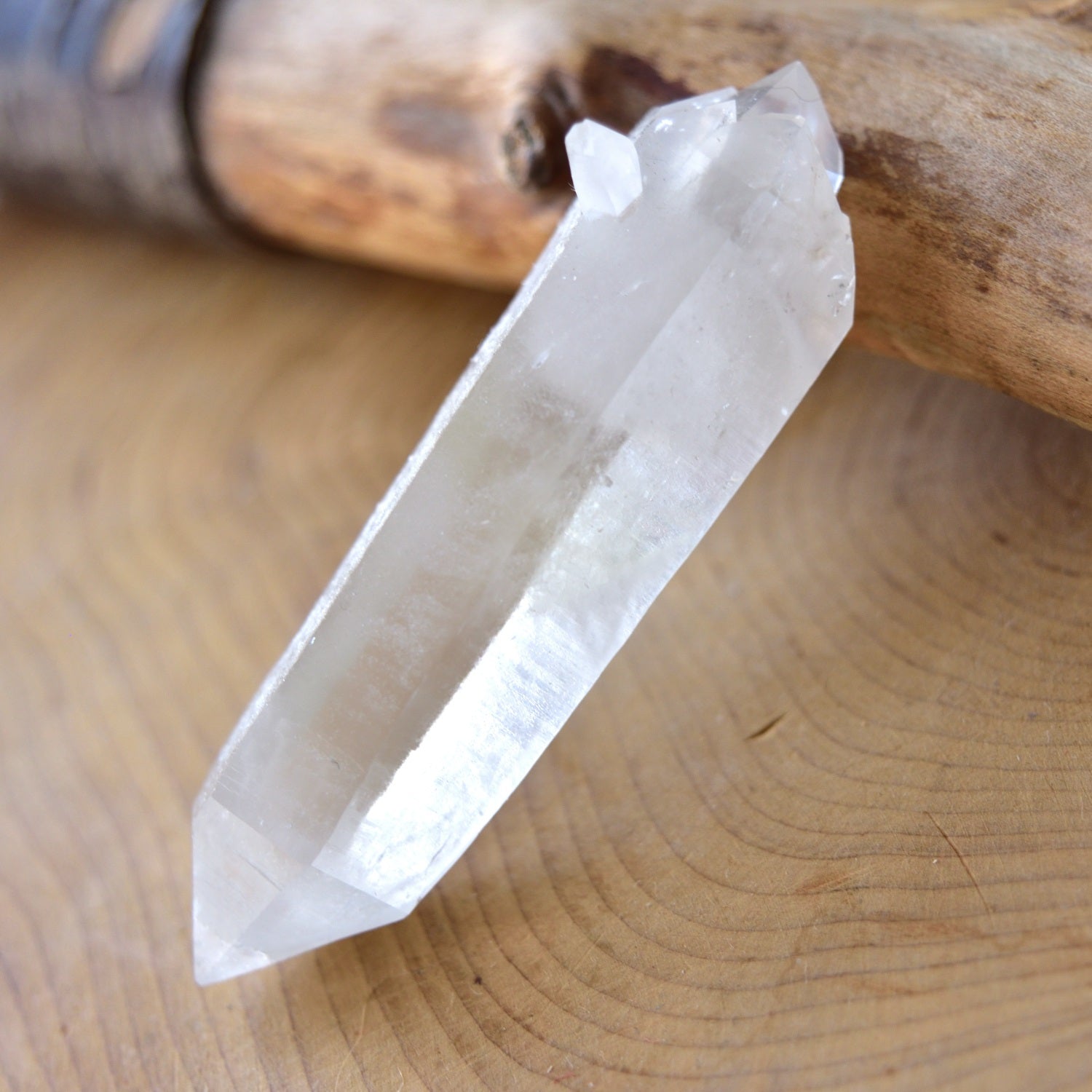 ワシントン・クォーツ　シトリン　両剣水晶　アメリカ・ワシントン州産　24g