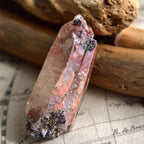 Shrine Quartz　シュライン・クォーツ　タントリック・ツイン　ファントム　ヘマタイト　ブラジル・パラ州産　100ｇ