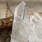 Arkansas Quartz, Atlantis Twilight, Record Keeper from Arkansas, USA, 210g/ Crystal Cluster