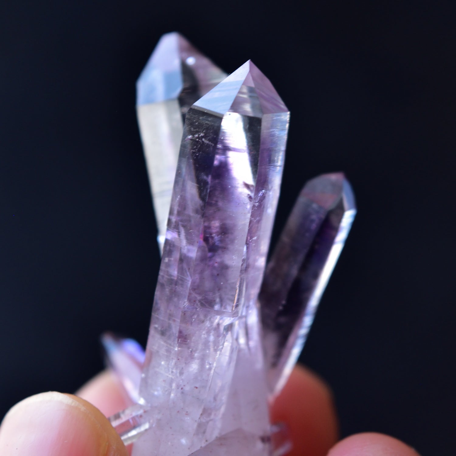 Veracruz Amethyst Cluster - Phantom - Yin-Yang Twin - from Veracruz, Mexico - 11g