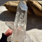 Arkansas Quartz "Twilight of Atlantis" - Double Terminated Crystal - Arkansas, USA - 154g Crystal Cluster