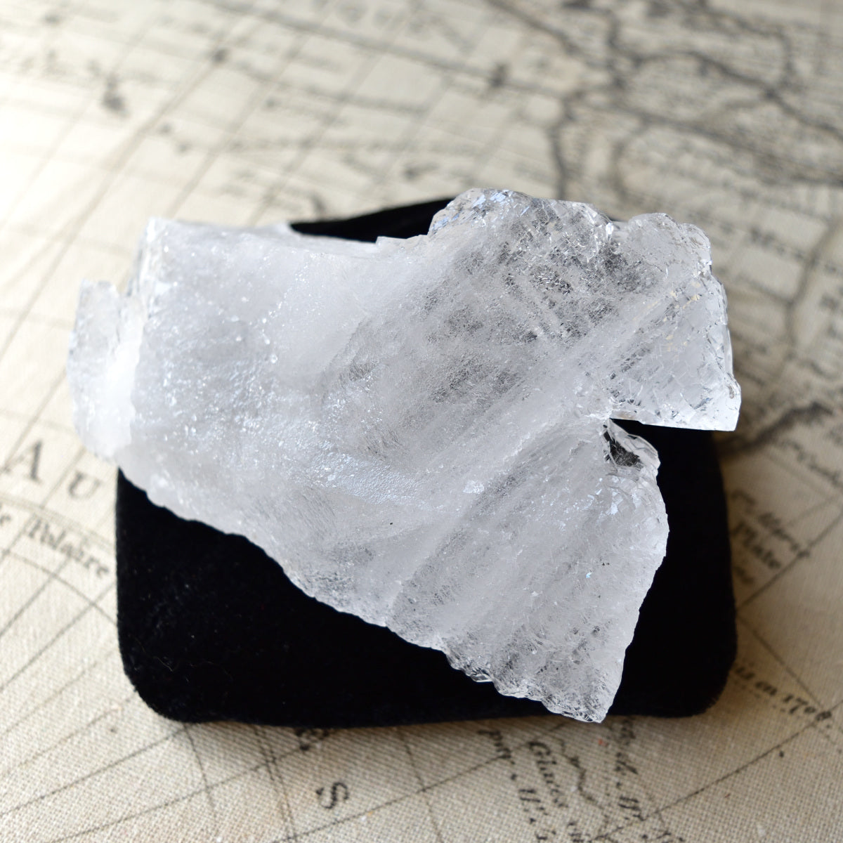 Mel Crystal "Ganesa" - Gwindel - Recrystallized- Singing Crystal - Rishikesh, India - 315g Himalayan