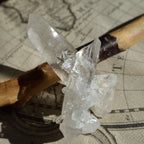 Arkansas Quartz "Twilight of Atlantis" - Double Terminated Crystal - Arkansas, USA - 154g Crystal Cluster