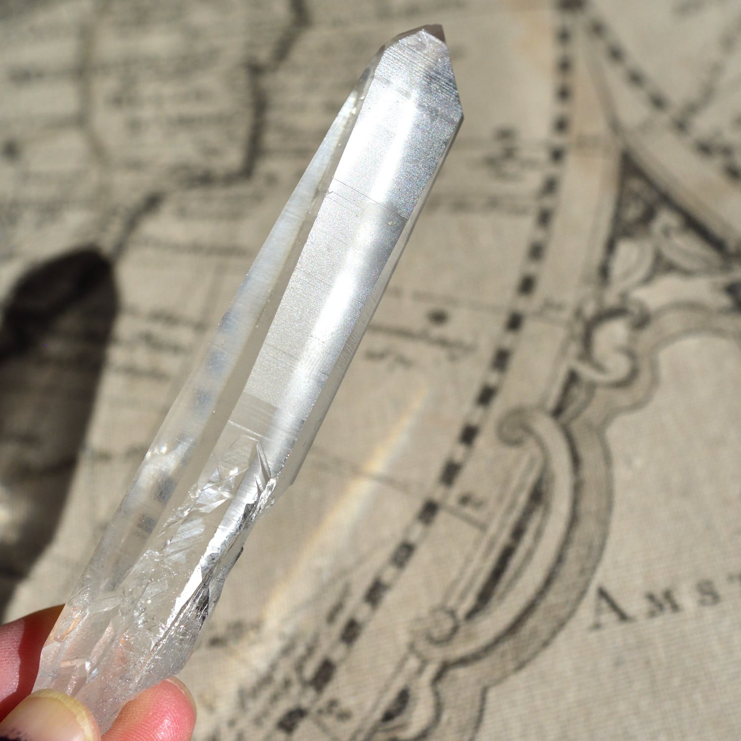 レムリアンシード　女神クリスタル　Pure Ray　ブラジル・バイーア州産　45g/ ポイント水晶・クリスタル