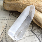 Lemurian Seed Trigonic Shovel Sacrifice Tabular from Bahia, Brazil, 238g/Point Quartz Crystal