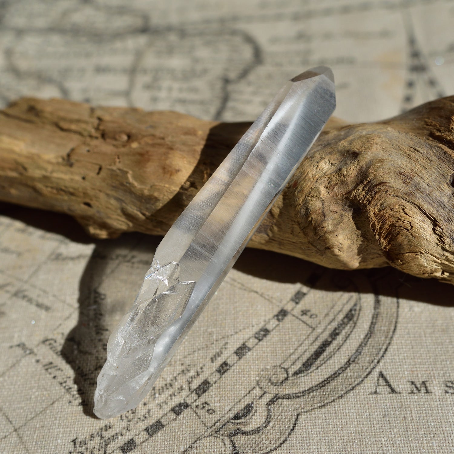 レムリアンシード　女神クリスタル　Pure Ray　ブラジル・バイーア州産　45g/ ポイント水晶・クリスタル