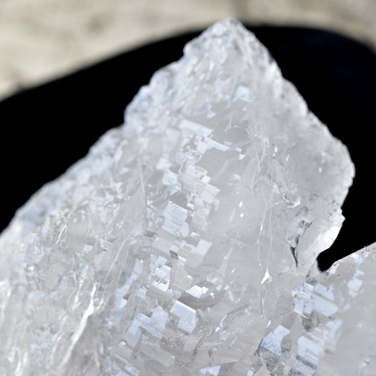 Mel Crystal "Ganesa" - Gwindel - Recrystallized- Singing Crystal - Rishikesh, India - 315g Himalayan