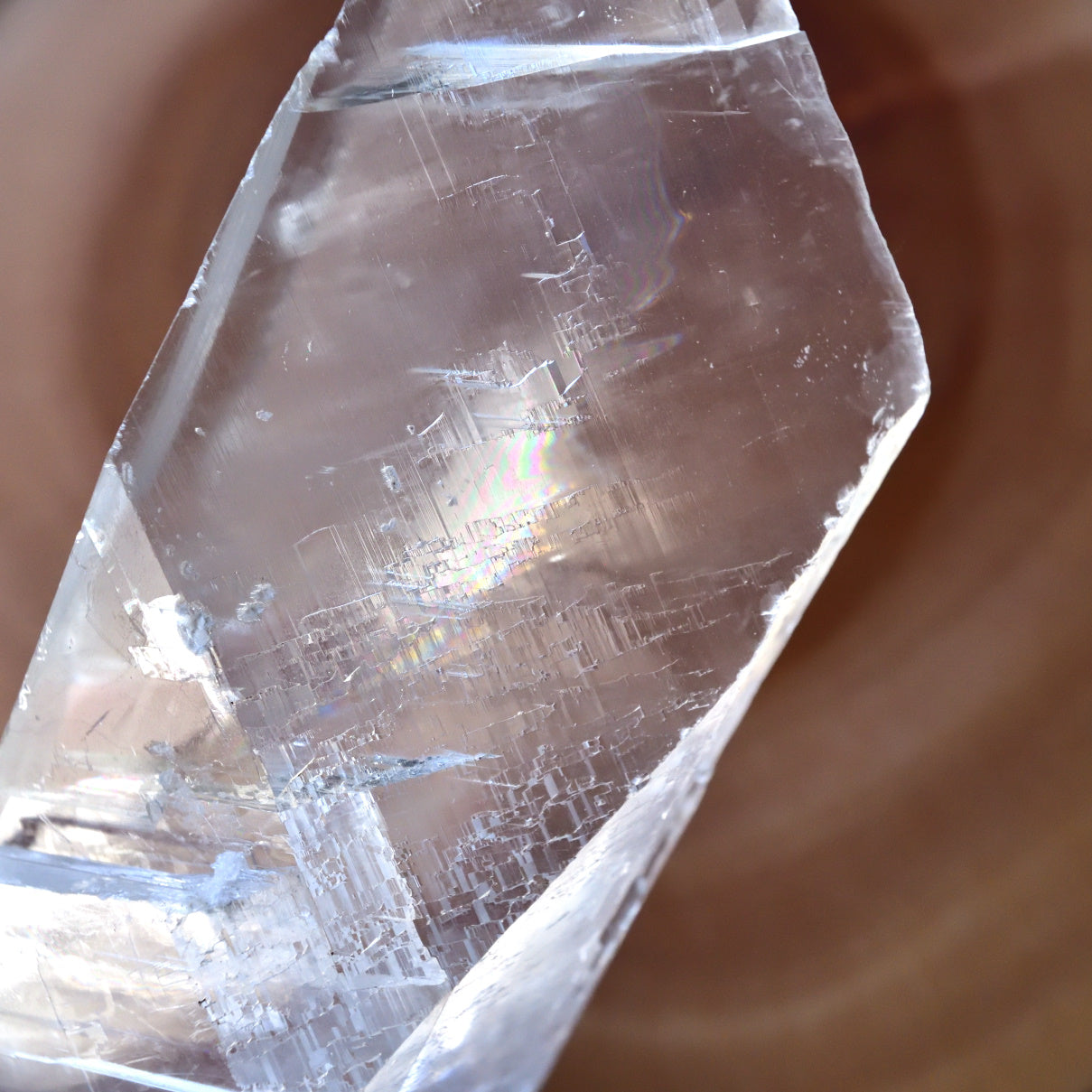 Selenite - Glass of the Virgin Mary - Minas Gerais, Brazil - 683g