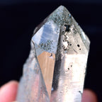 ヒマラヤ水晶　クローライト　イシス　トライーゴニック&レコードキーパー　魂の癒し　インド・クル地区産　77g
