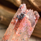 Shrine Quartz　シュライン・クォーツ　タントリック・ツイン　ファントム　ヘマタイト　ブラジル・パラ州産　100ｇ