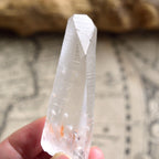 Lemurian Seed Tabby from Serra do Cabral, Brazil, 42g / Quartz Crystal Point