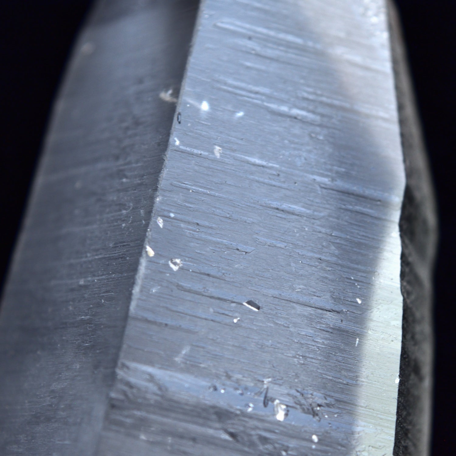 Lemurian Seed Trigonic Shovel Sacrifice Tabular from Bahia, Brazil, 238g/Point Quartz Crystal