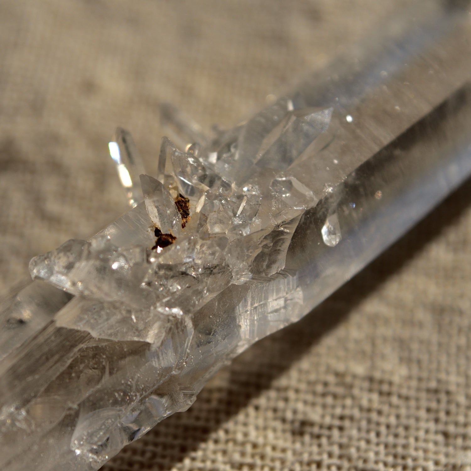 Arkansas Quartz "Twilight of Atlantis" - Grounding - Arkansas, USA 45g Crystal Point
