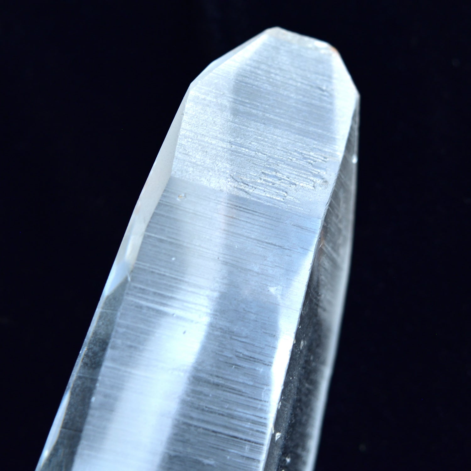 Lemurian Seed Trigonic Shovel Sacrifice Tabular from Bahia, Brazil, 238g/Point Quartz Crystal