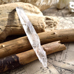 Lemurian Seed, Lemurian Root Quartz, Pure Ray Singing Crystal, from Bahia, Brazil, 60g/Point Crystal