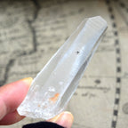 Lemurian Seed Tabby from Serra do Cabral, Brazil, 42g / Quartz Crystal Point