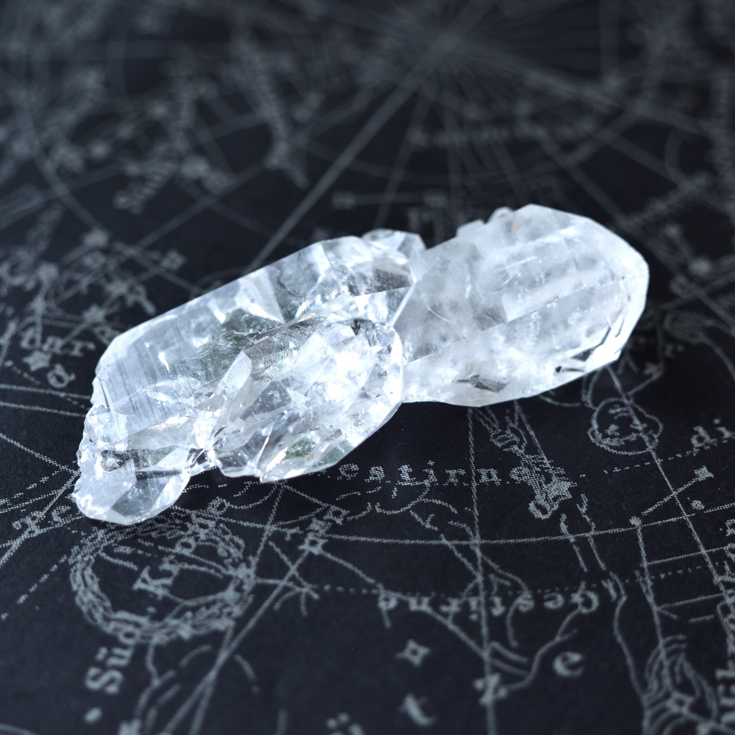 ゼカジソウザ・クォーツ　Starbrary Seed　Zeca de Souza　セルフヒールド水晶　ブラジル・ミナスジェライス州産　14g