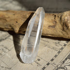 Lemurian Seed Tabby from Serra do Cabral, Brazil, 42g / Quartz Crystal Point