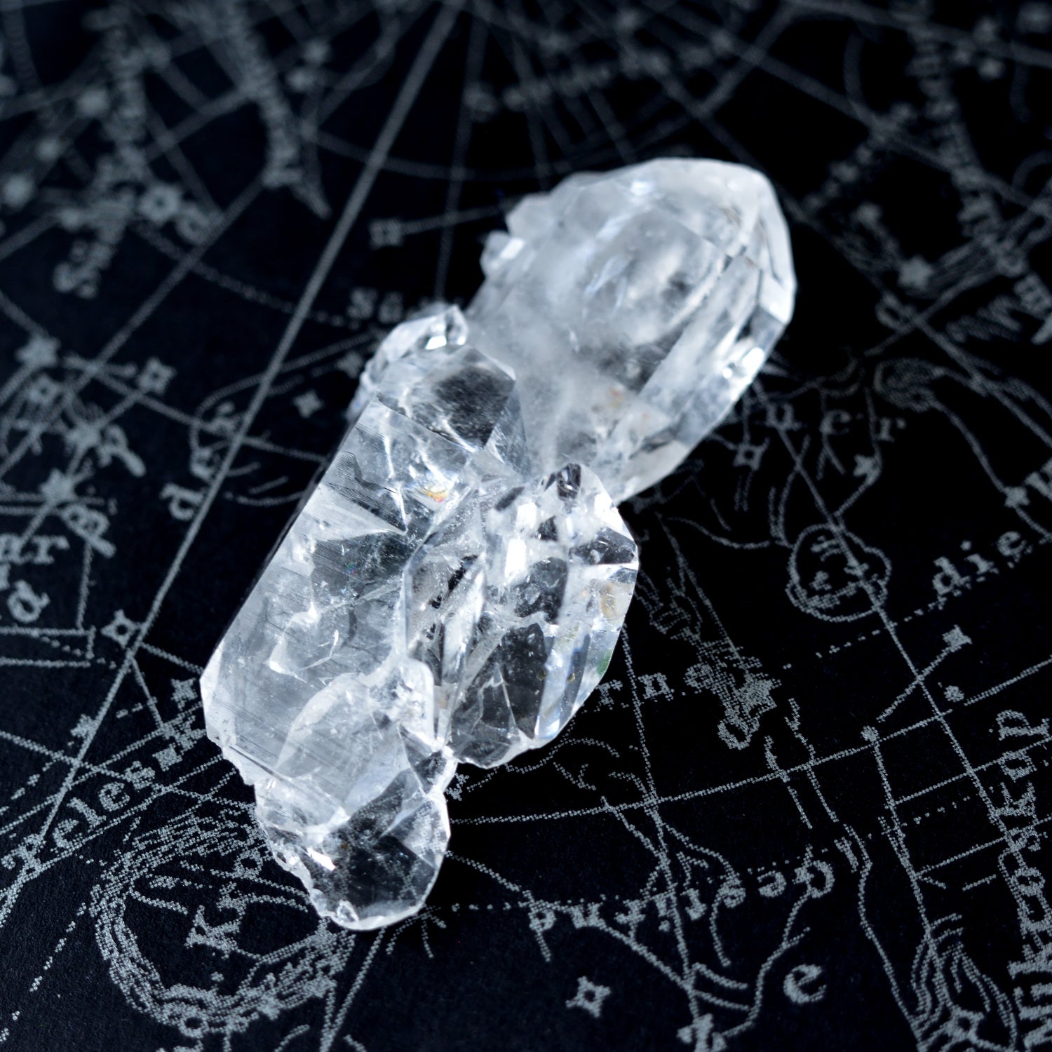 ゼカジソウザ・クォーツ　Starbrary Seed　Zeca de Souza　セルフヒールド水晶　ブラジル・ミナスジェライス州産　14g