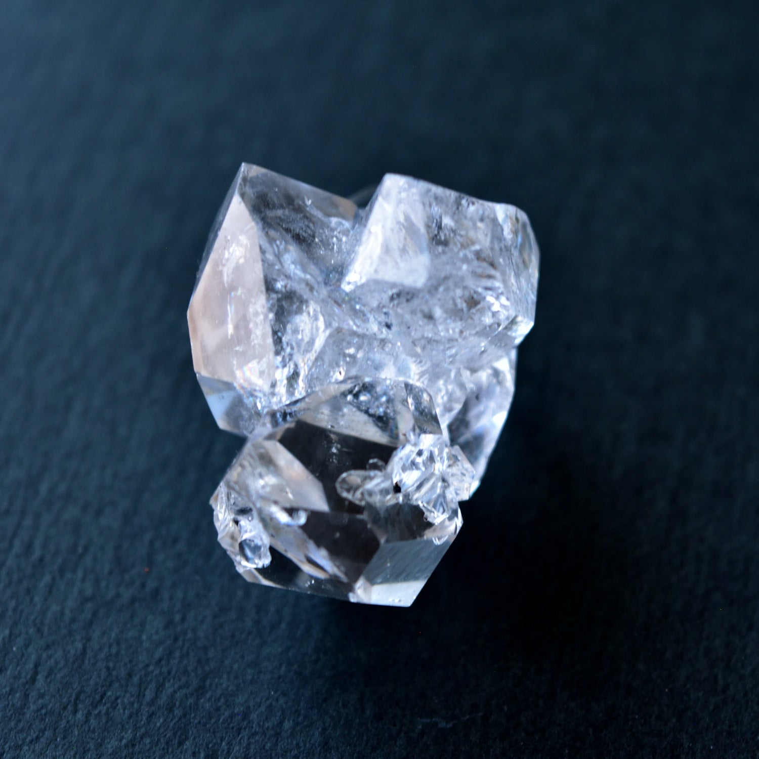 ハーキマーダイヤモンド　３結晶　米国・ニューヨーク州産  27g　