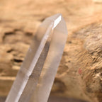 Lemurian Seed, Lemurian Root Quartz, Pure Ray Singing Crystal, from Bahia, Brazil, 60g/Point Crystal