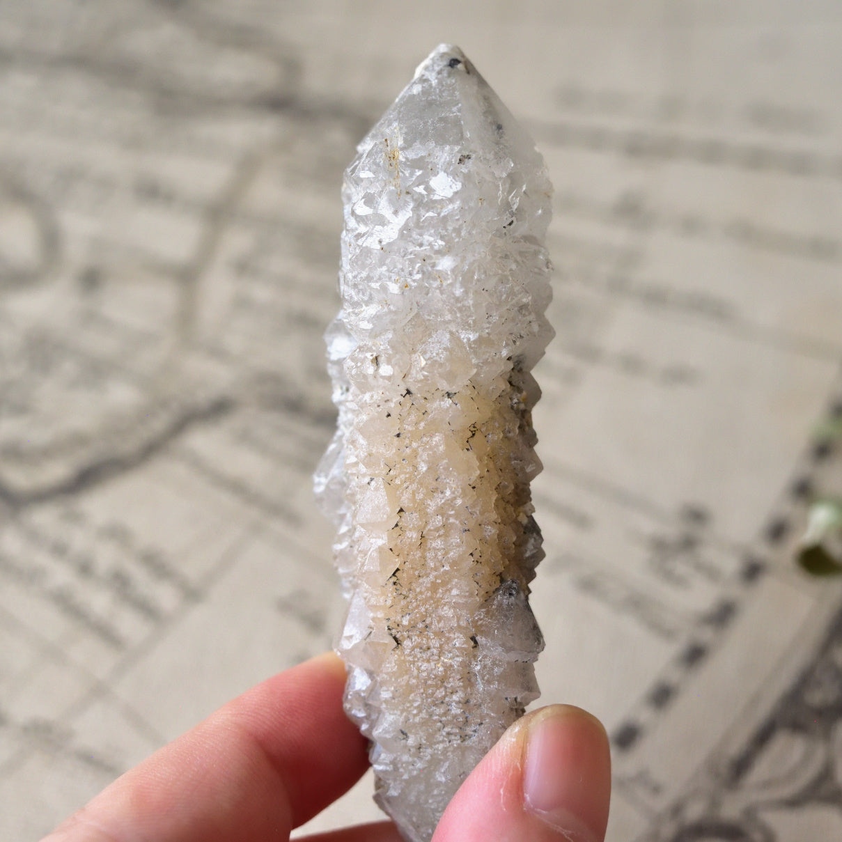 βクォーツ　平行連晶水晶　Sirius Soul Quartz　内モンゴル産　58g