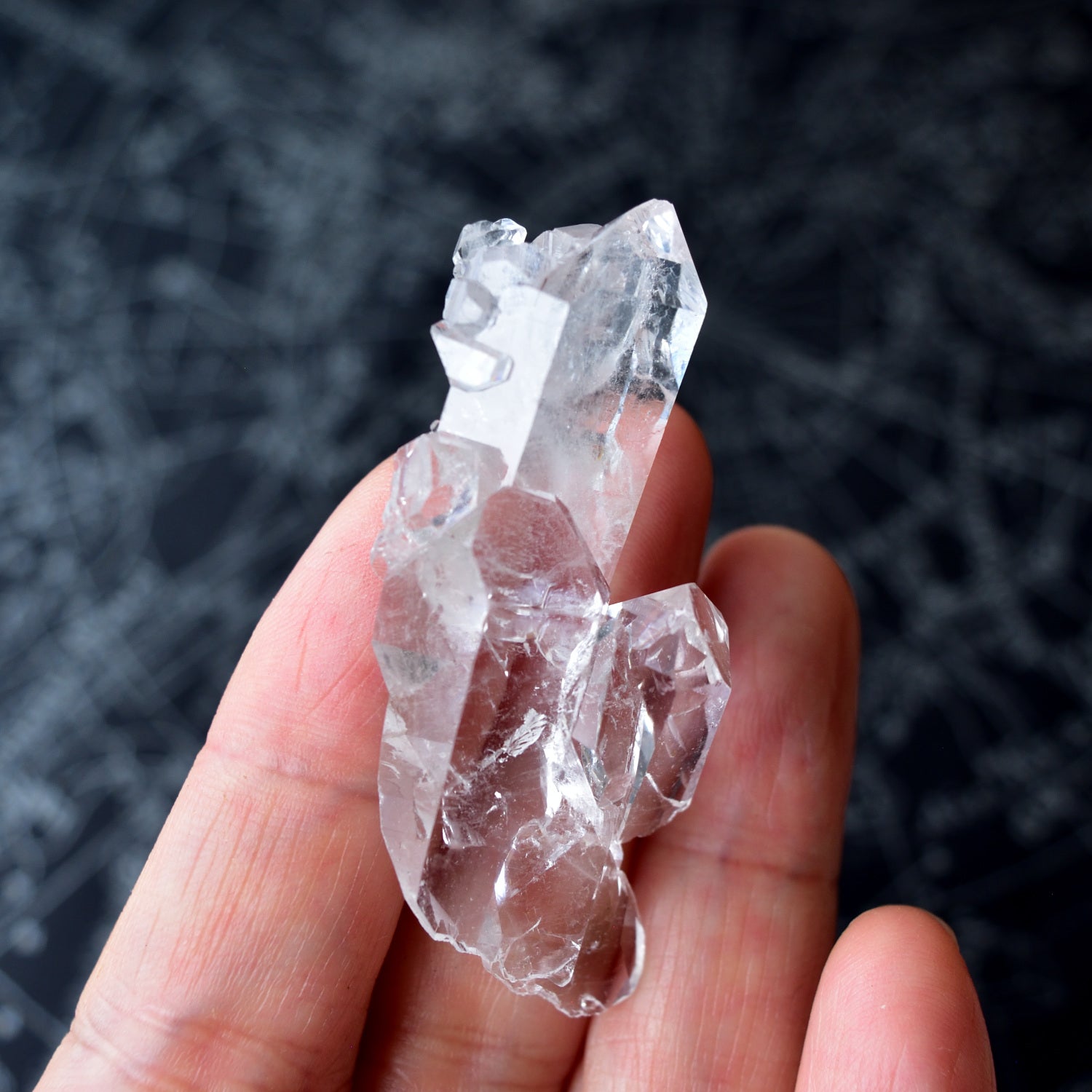 ゼカジソウザ・クォーツ　Starbrary Seed　Zeca de Souza　セルフヒールド水晶　ブラジル・ミナスジェライス州産　14g