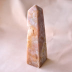 Pink Amethyst Point "Momoiro Tennyo" - Lemurian Pink - Rio Grande do Sul, Brazil - 270g