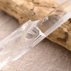Lemurian Seed, Lemurian Root Quartz, Pure Ray Singing Crystal, from Bahia, Brazil, 60g/Point Crystal