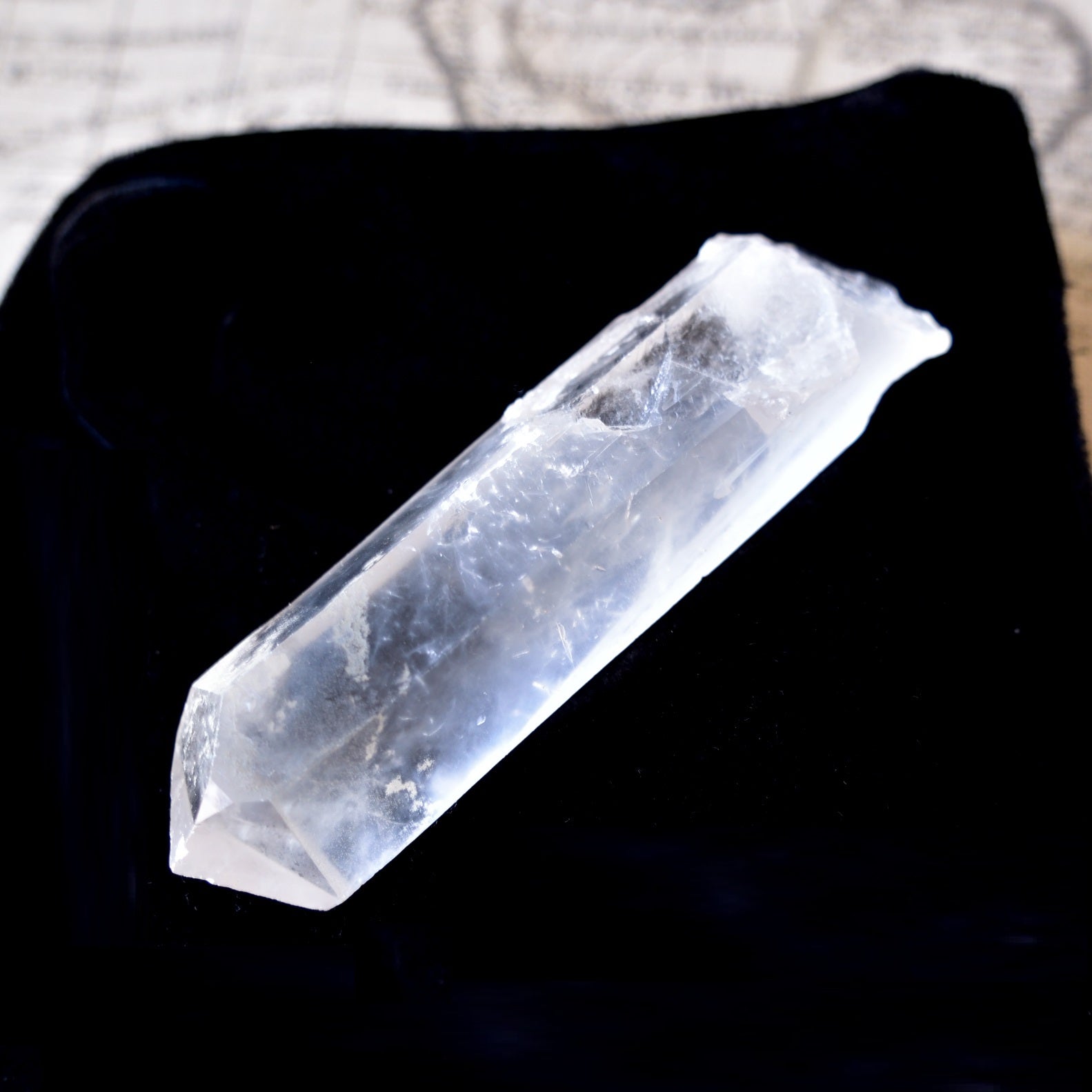 プシュカル水晶　ブラフマー　リラ　インド・プシュカル産　163g