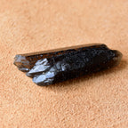 スモーキークォーツ　スチェゴマイト　両剣水晶　カテドラル・クラスター　ポーランド産　22g