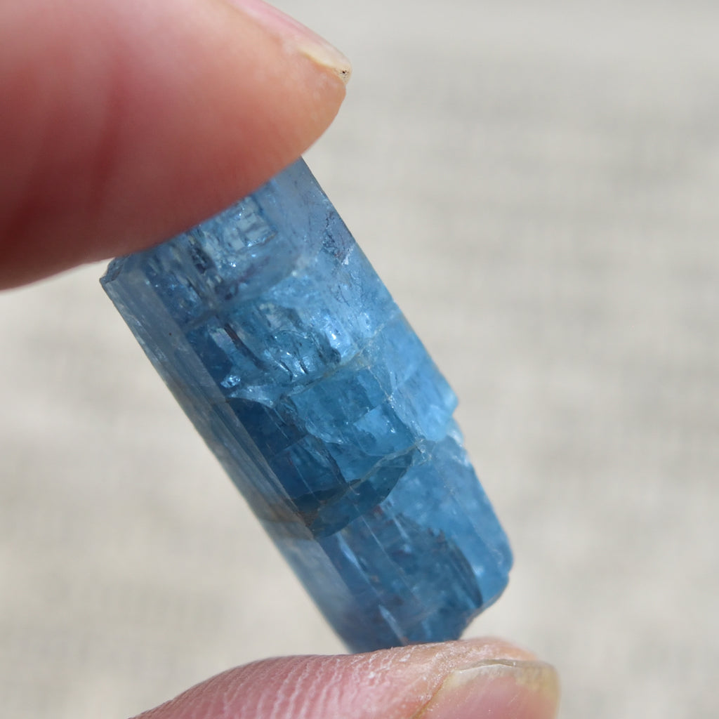 アクアマリン結晶　Cerulean Blue　ベトナム産　9cts.